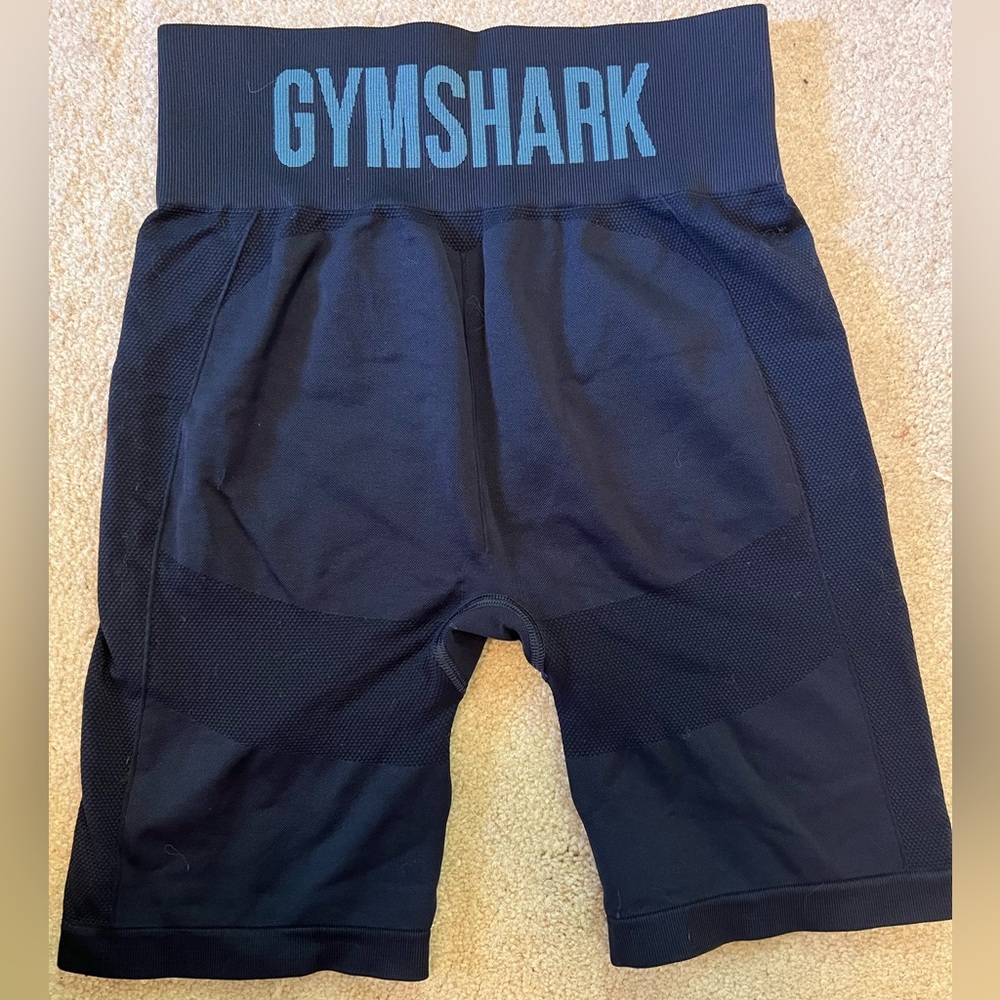 Gymshark Flex Cycling Shorts - Blue/Navy